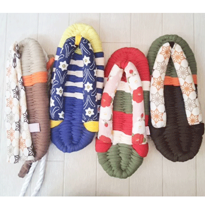 いろいろ手作り「すばる工房」　第53回「不要になったＴシャツで布ぞうり作り」画像