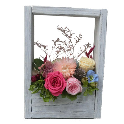 いろいろ手作り「すばる工房」　第56回「プリザーブドフラワー アレンジレッスン」画像